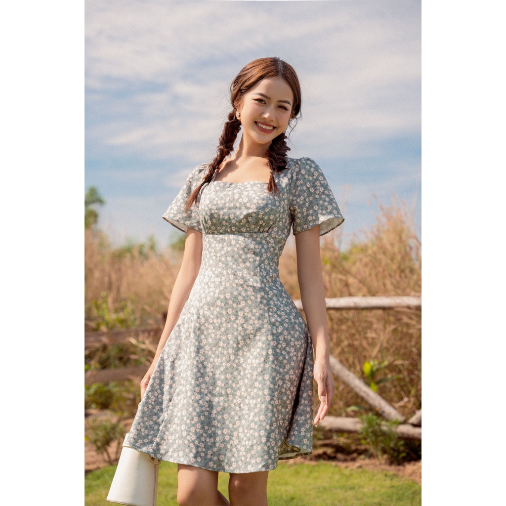 OLV - Đầm Doli Square Neck Dress