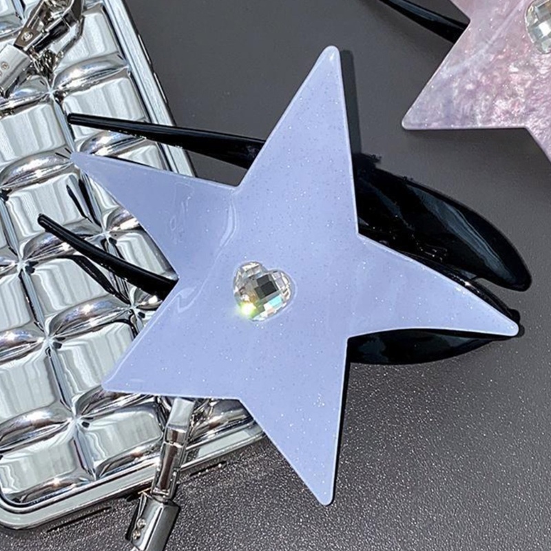 Kẹp Tóc Hình Ngôi Sao Thiết Kế Đuôi Bồ Câu Dày / Mỏng Cho Nữ