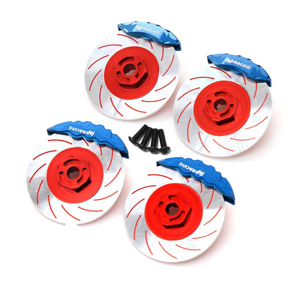 Set 4 Phanh Đĩa 12mm Bằng Kim Loại Cho Xe Điều Khiển 1 / 10 RC 3RACING Sakura D5S D5