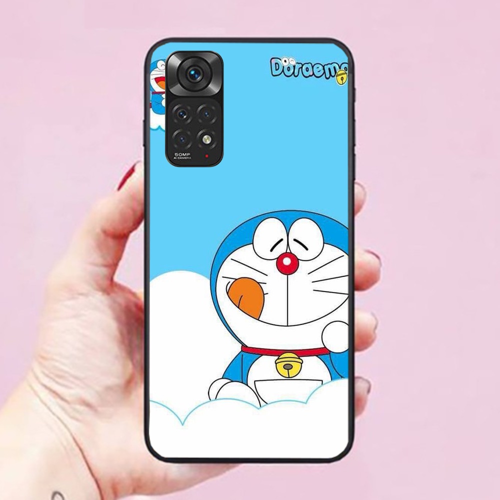 Ốp lưng điện thoại Xiaomi Redmi Note 11 / 11S / 11T / 11 T Pro / 10 / 10C / 10A hoạt hình dorêmon siêu dế thương