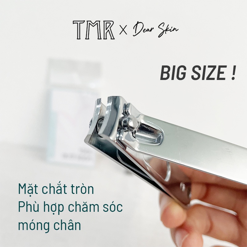 Dụng Cụ Cắt Móng TMR Bấm Móng Tay Chân An Toàn, Thép Không Gỉ