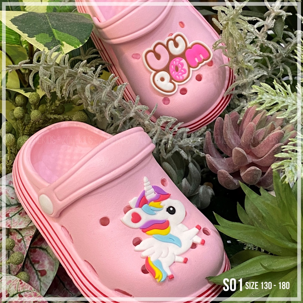 Dép sục siêu nhẹ, siêu êm cho bé gái bé trai Zonekids - S01