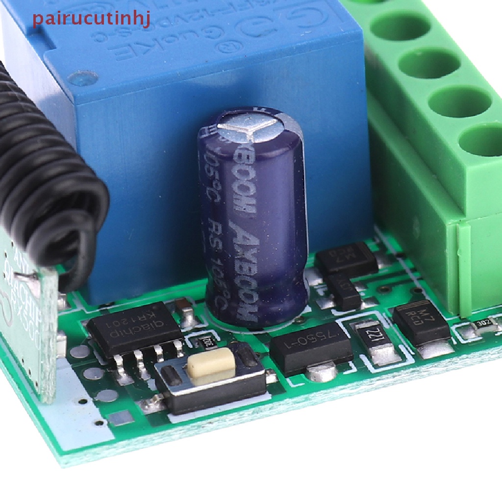 Cặp Rơ Le Điều Khiển Từ Xa Không Dây RF 1 Kênh 433MHz