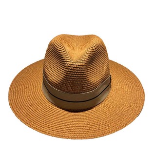 Stylish retro wide-brimmed hat for men