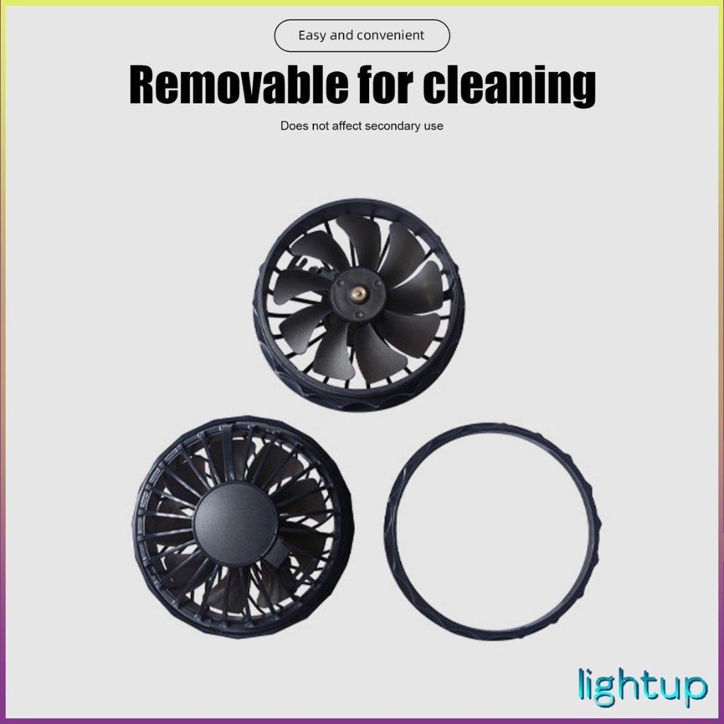 Quạt Điều Hòa Nam Ngoài Trời Áo Khoác Mùa Hè Điện Usb Có Cáp 5V