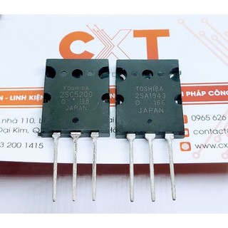 Cặp sò 2sa1943/2sc5200 to3p