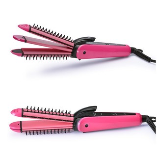 Máy duỗi tóc, uốn, tạo kiểu tóc đa năng 3 in1