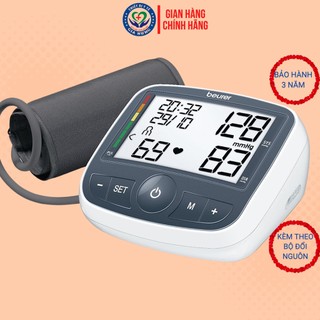 Máy Đo Huyết Áp Điện Tử Bắp Tay Beurer BM40 kèm theo Adapter