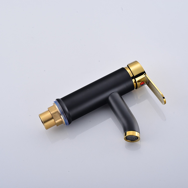 Vòi lavabo nóng lạnh mạ tĩnh điện đẹp