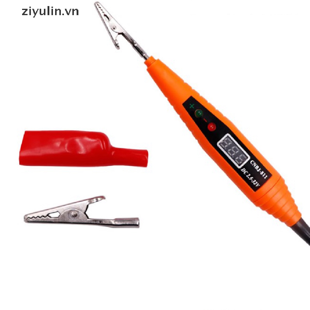 Bút Thử Điện Hiển Thị Màn Hình Kỹ Thuật Số ziyulin Cho Xe Hơi