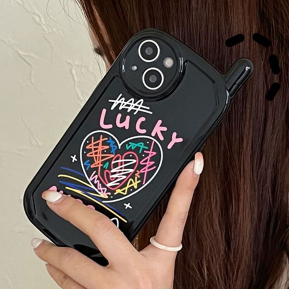Ốp Điện Thoại Tpu Mềm Chống Sốc Chống Dơ In Họa Tiết Graffiti Cổ Điển Dành Cho IPhone 14 11 12 13 Pro Max