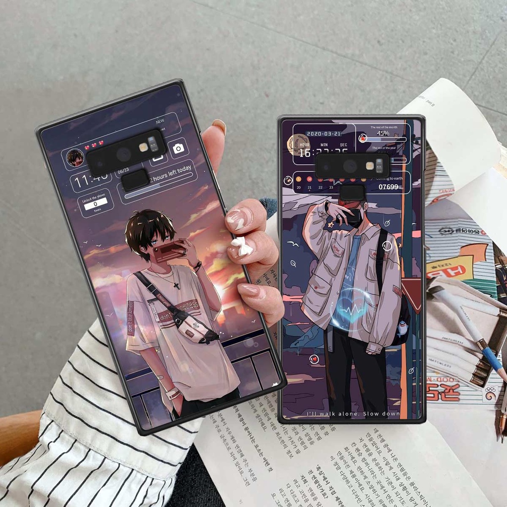 Ốp lưng Samsung Note 9 hình anime boy girl phong cách thời trang, ốp rẻ đẹp