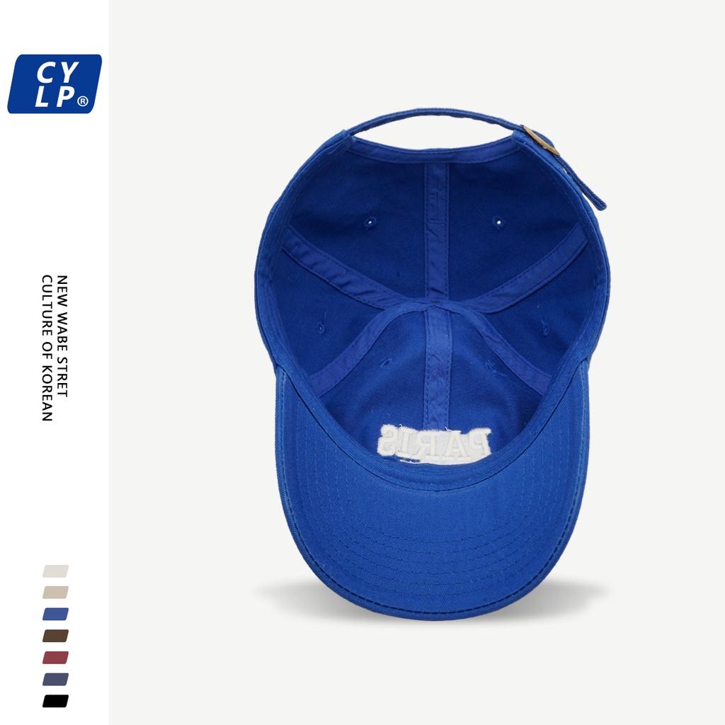 Mũ Lưỡi Trai Thêu Chữ Phong Cách Hàn Quốc Thời Trang Cho Cặp Đôi