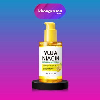 Serum Some By Mi Dưỡng Trắng Da Chiết Xuất Quả Thanh Yên Yuja Niacin 30 Days Blemish Care Serum 50ml - Khongcoson