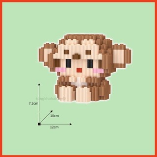 Bộ lắp ráp/Lego mô hình 12 con giáp