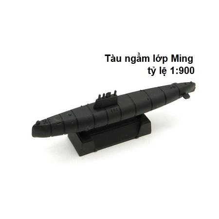 Mô hình lắp ráp nhiều tỷ lệ Modern Vehicle Tàu Ngầm Submarine Kilo Los Angeles Typhoon Ming để bày sa bàn