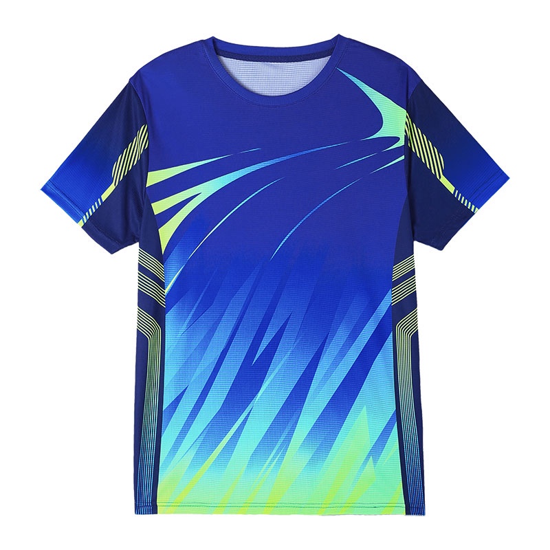 Áo Thun Thể Thao Tay Ngắn Dáng Rộng Chất Liệu Lụa Lạnh Nhanh Khô Dành Cho Cặp Đôi