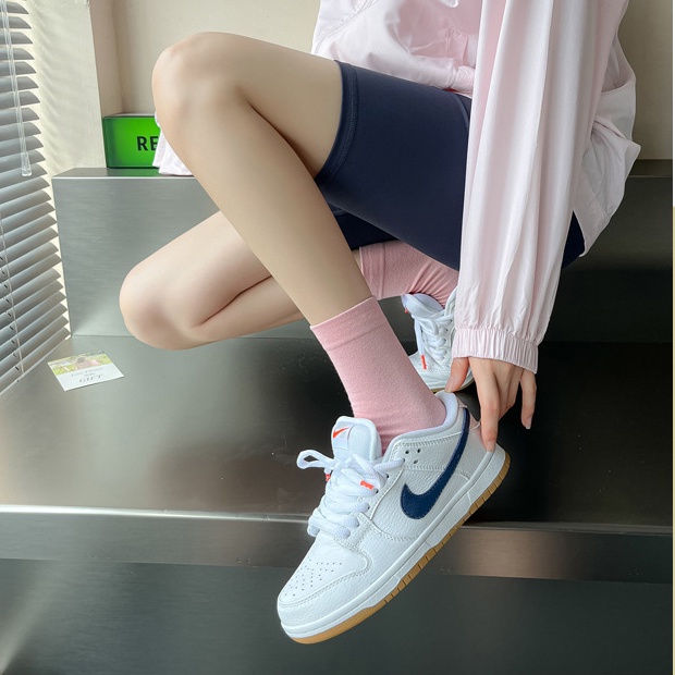 Vớ Cotton Bốn Mùa Màu Trơn Thời Trang Nhẹ Nhàng Cho Nữ