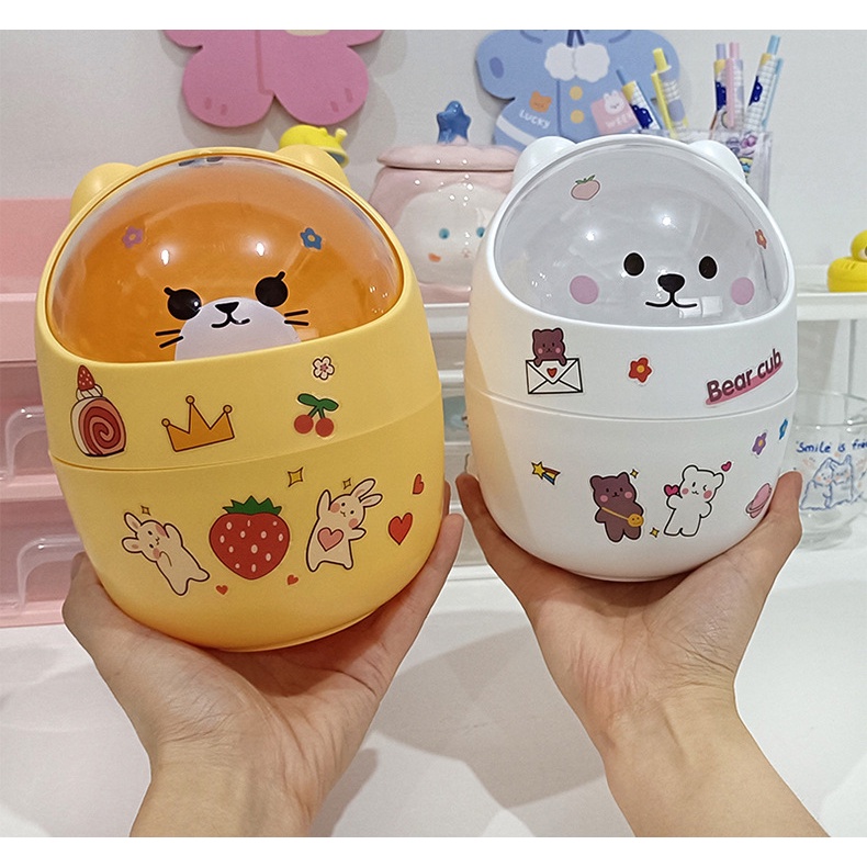 THÙNG RÁC ĐỂ BÀN MINI HÌNH THÚ - HÌNH NGẪU NHIÊN