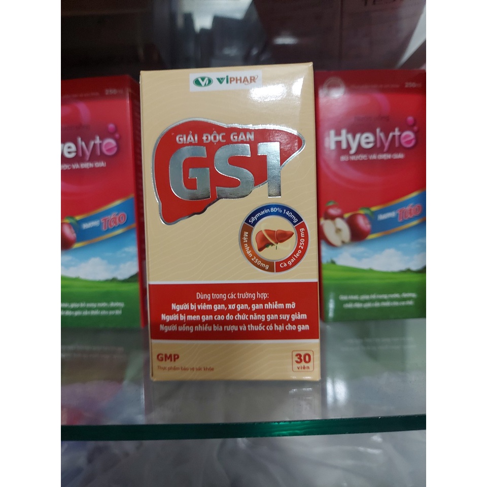 GIẢI ĐỘC GAN GS1 Hộp 30 viên