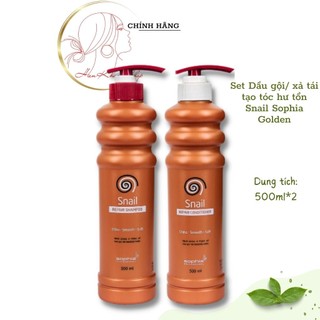 Dầu gội/xả snail siêu phục hồi tóc Snail Repair Shampoo/Conditioner 500ml