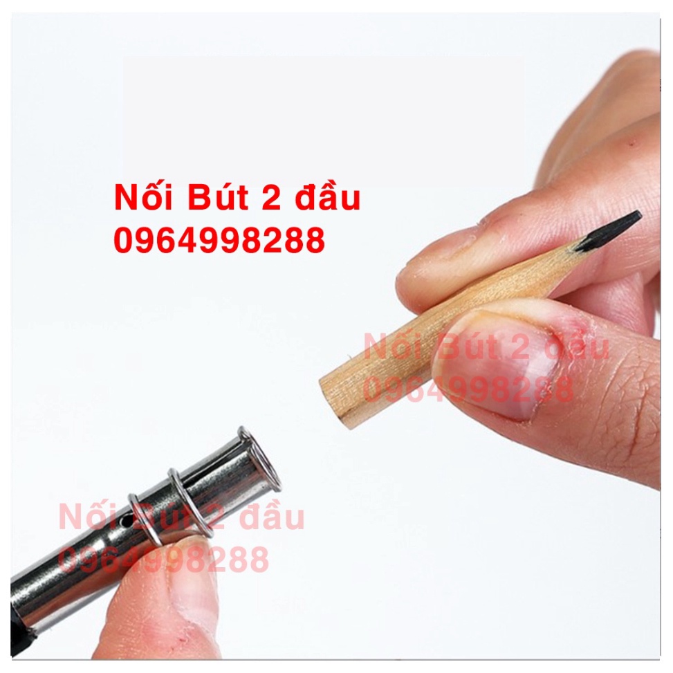 Nối Bút Chì 2 đầu - giúp bút chì dài ra dễ đánh bóng, không bị bẩn tay