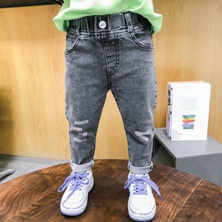 Quần jean bò bé trai size 10-20kg babybee chất liệu denim cotton mềm mịn - ảnh sản phẩm 4