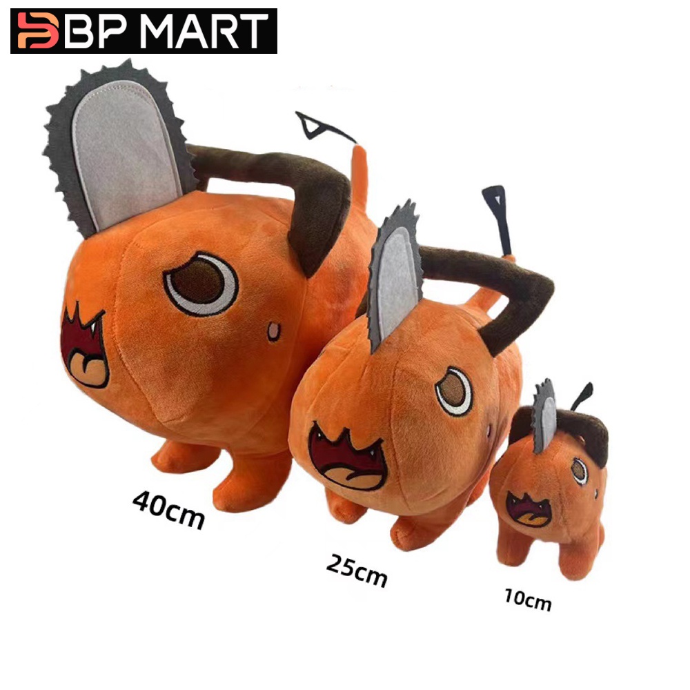 BP MART Thú Nhồi Bông Hình Nhân Vật Hoạt Hình Pochita 10CM 25CM 40CM