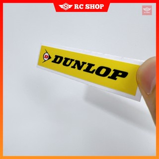 Tem DUNLOP Dán Xe Siêu Ngầu [7cm x 1cm]