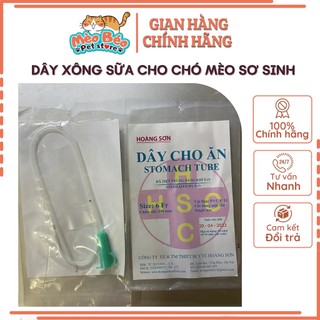 Dây xông sữa cho chó mèo sơ sinh - Dây cho ăn
