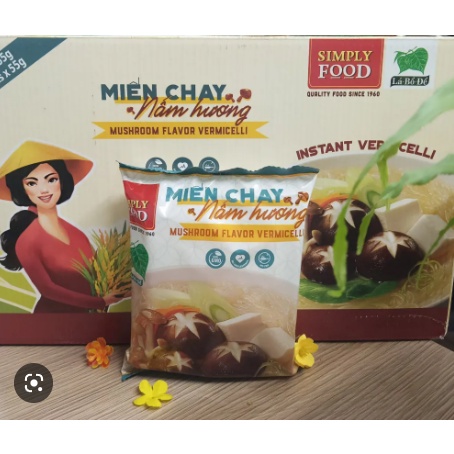 Miến chay Nấm Hương gói