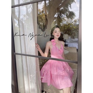 Váy Đầm Maxi 2 Dây Nữ Bánh Bèo