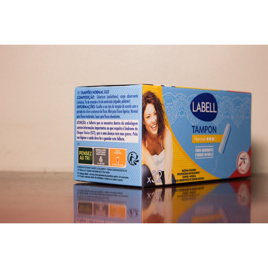 Tampon Labell dạng que ngày thường không cần đẩy 32M