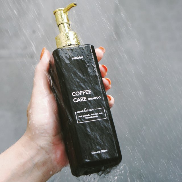 Dầu gội cà phê hữu cơ Lath Coffee Care Shampoo nuôi dưỡng bóng mượt tóc 300ml