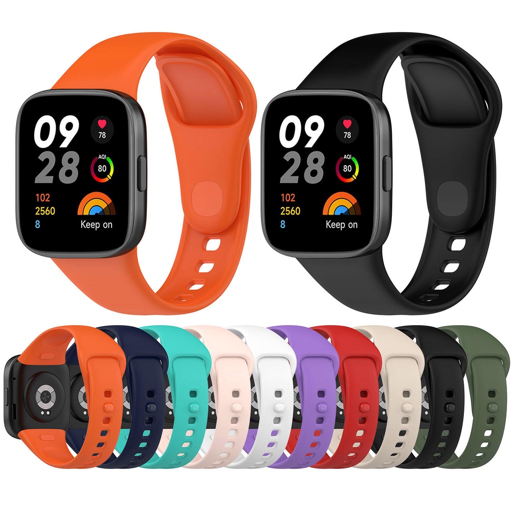 Dây Đeo Silicone Thay Thế Cho Đồng Hồ Thông Minh Redmi Watch 3 Xiaomi Redmi3