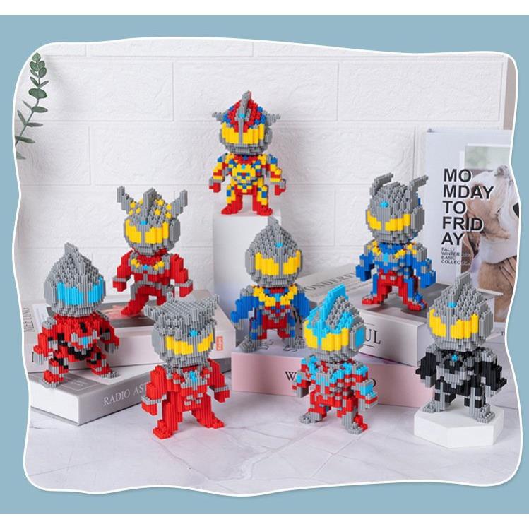 Đồ Chơi Lắp Ráp Mô Hình lle-Go 3D Nhân Vật Hoạt Hình Siêu Nhân Gao - Full Mẫu - Smarttool