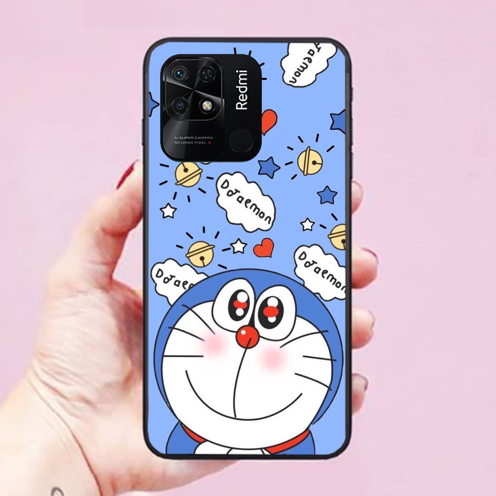 Ốp lưng điện thoại Xiaomi Redmi 10 / 10C / 10A 9 / 9A / 9C / 8 / 8A  hình mèo máy doramon năng động