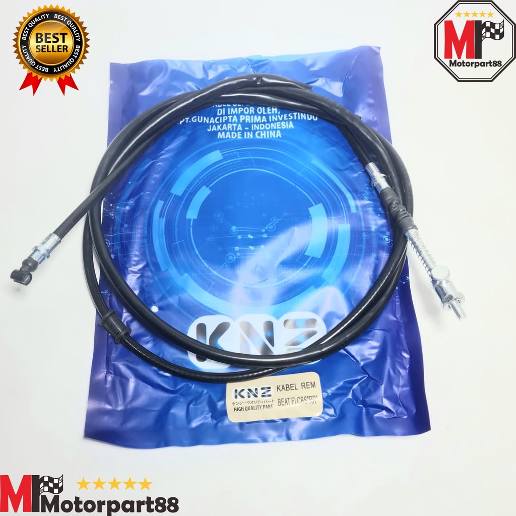 CÁP PHANH SAU BEAT CBS FI INJECTION RR KNZ