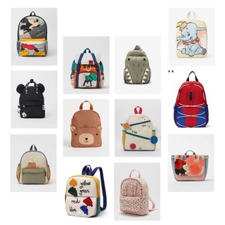 Balo 3d zara, hm cho bé siêu cute - sẵn hàng