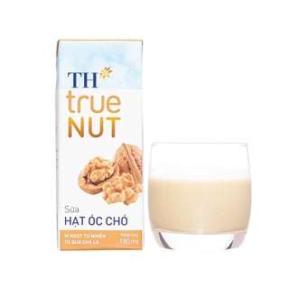 Lốc 4 hộp sữa hạt TH true NUT 180 ml