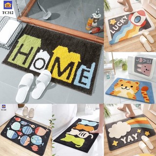 Thảm lau chân,thảm chùi chân lông cừu 5D siêu thấm nước mềm mịn cao cấp