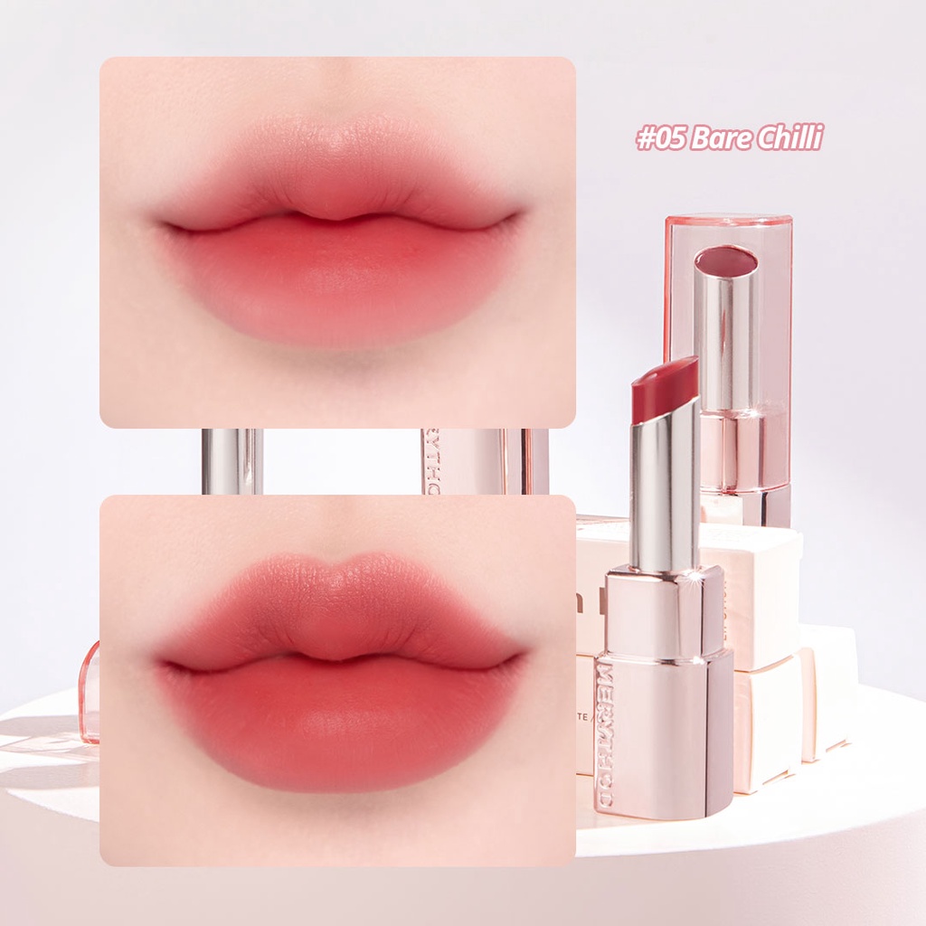 Son môi lì mịn như nhung che vân môi Gurum Fit Lipstick 4.5g