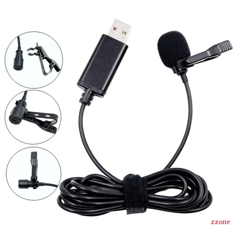 Micro USB Mini Có Kẹp Gắn Áo Tiện Dụng Cho Máy Ảnh DSLR / Laptop