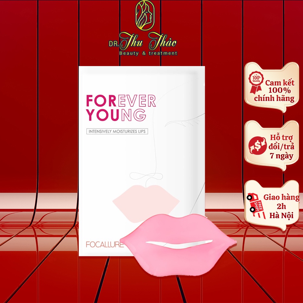 Mặt nạ môi FOCALLURE Collagen Dưỡng Ẩm Và Chăm Sóc Môi 10g FA-SC02