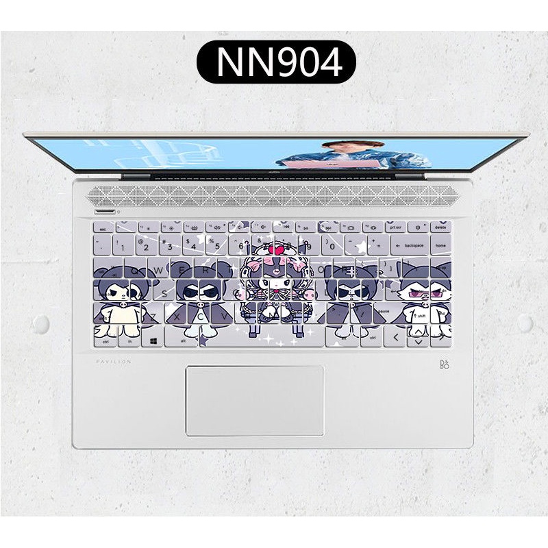 SANRIO Bàn Phím Silicon In Hình Kuromi Đáng Yêu Cho 2021 2022 HP EliteBook 840 G7 G8 14 Inch HP EliteBook 845 G8 G7 14 Inch