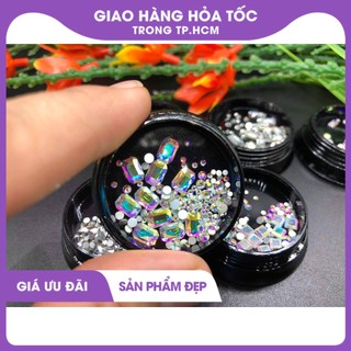 ĐÁ PHA LÊ ĐÍNH MÓNG MIX ( HỘP MINI ) 0848
