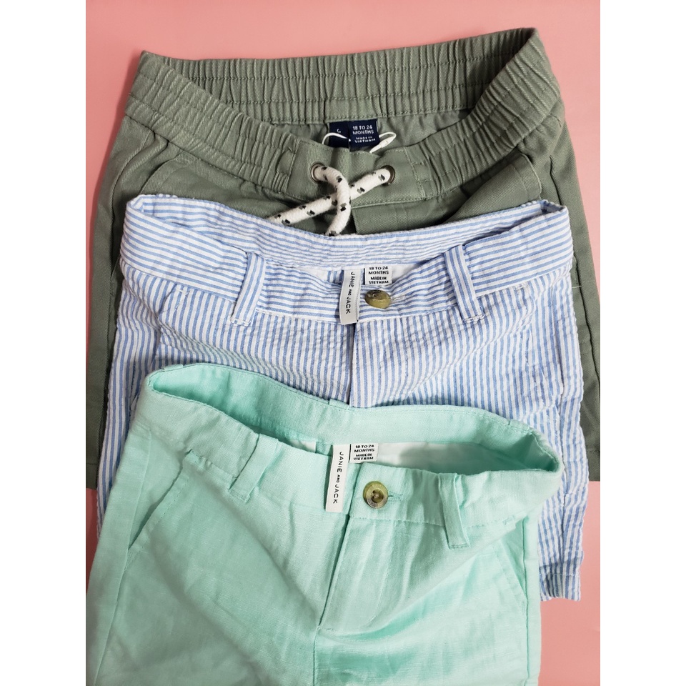 Quần short kaki bé trai hiệu J.anie & Jack hàng xuất xịn.