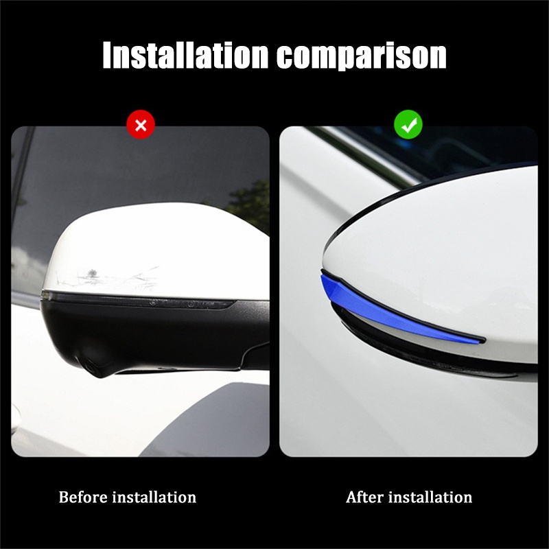 Miếng Dán 3D Tự Dính Chống Va Chạm Bảo Vệ An Toàn Cho Cửa Xe Hơi