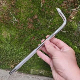 Bộ cần tuýp chữ l, loại chuôi gắn 3/8" - size trung trung