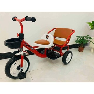 Xe đạp xích lô xe đạp đôi cho bé 2 - 6 tuổi